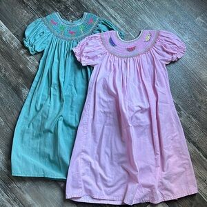 Smocked dress bundle